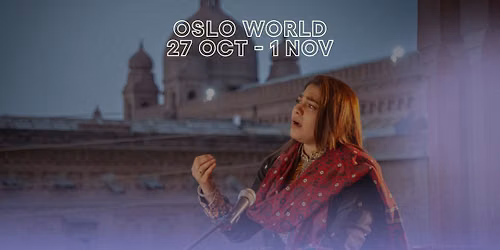 Oslo World: Sanam Marvi