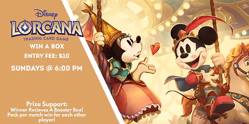 Lorcana Win A Box Tournament