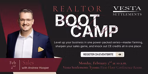Vesta Bootcamp: Sales with Andrew Hooper