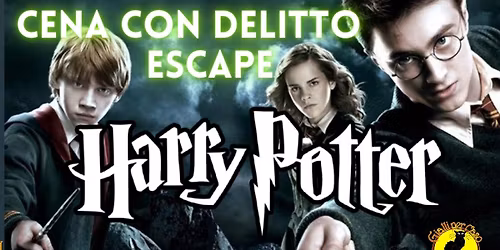 Cena con Delitto Harry Potter