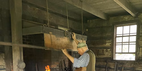 Blacksmith Demonstration in the Historical Park