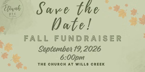 2026 EPTC Fall Fundraiser