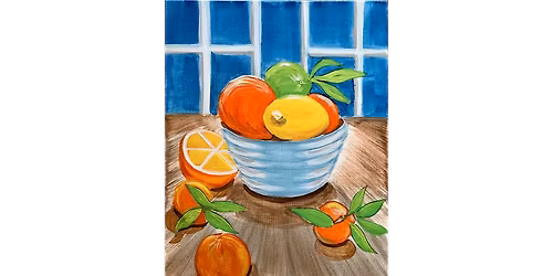 Citrus Aroma - Paint and Sip in Orlando | Classpop!\u2122