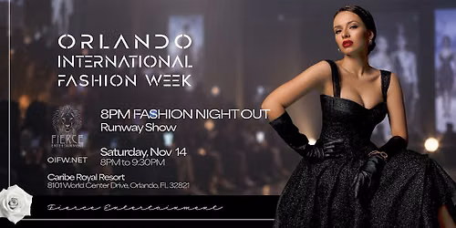 OIFW Fall 2026: 8PM Fashion Night Out Runway Show