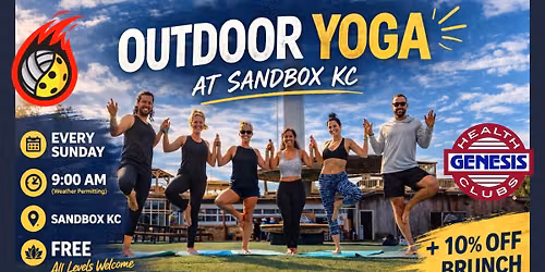 Sandbox Sundays Outdoor Yoga (pending weather)