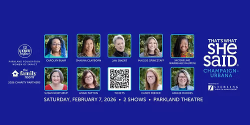 That\u2019s What She Said Champaign-Urbana