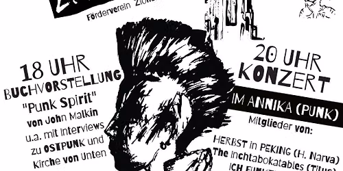 Lesung und Punk Konzert