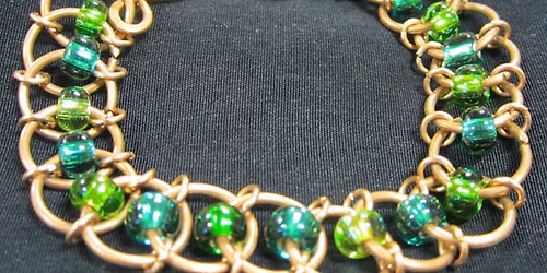 Chainmaille Jewelry Date Night: Bracelet