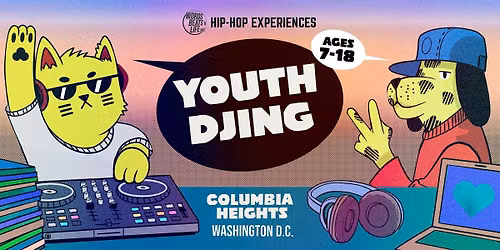Youth DJ lesson: Words Beats & LIfe Hip-Hop Experience