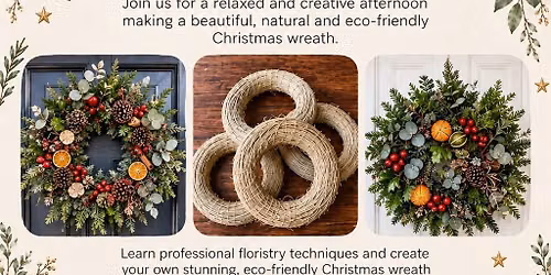 Wreath making workshop 29th Nov