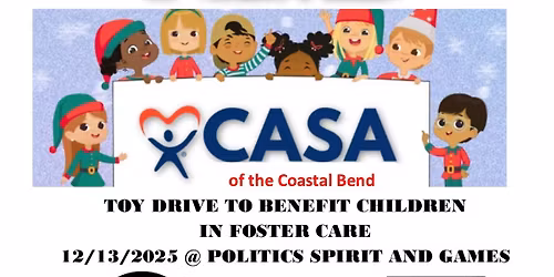 CASA Christmas Toy and Teen Drive