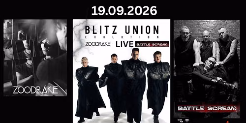 BLITZ UNION \u2013 EVOLUTION TOUR 2026 mit Battle Scream und Zoodrake