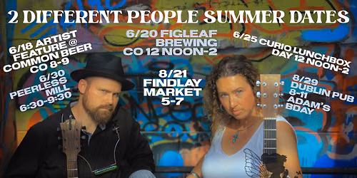Two Different People @ Curio Lunchbox (Dayton) 