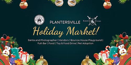 Plantersville Holiday Market at KRV