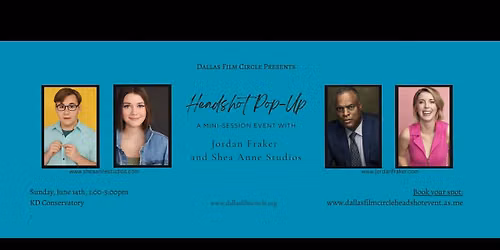 Headshot Pop-Up: A Mini Session Event