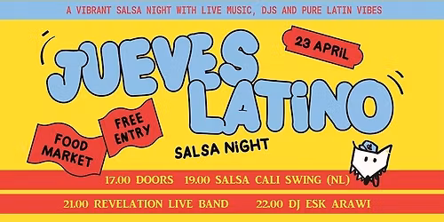 Jueves Latino x Wolf - 23\/04