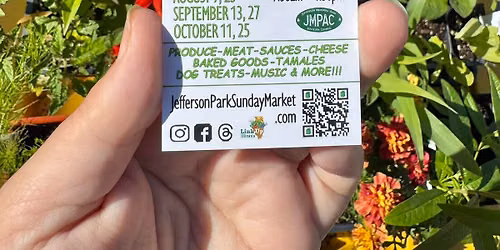 Jefferson Park Sunday Market - summer series