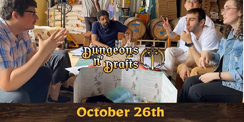 Dungeons n' Drafts at Montclair Brewery