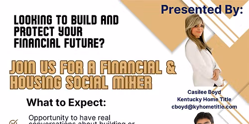 Financial and Housing Social Mixer