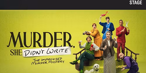 Theatre trip - Murder she didn\u2019t write
