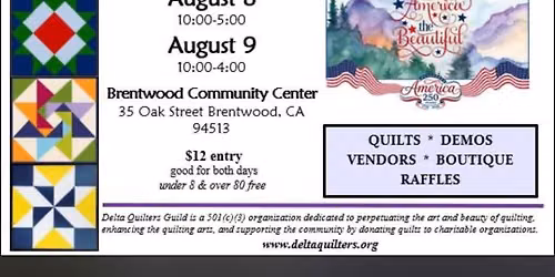 2026 Quilt Show in Brentwood