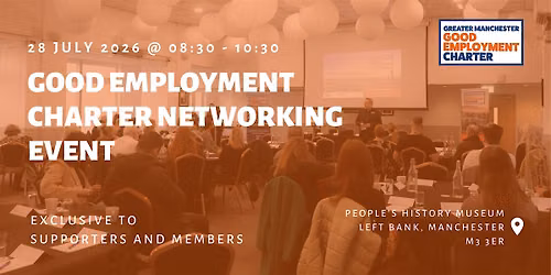 Good Employment Charter Networking Event
