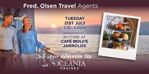 Afternoon Tea with Oceania Cruises