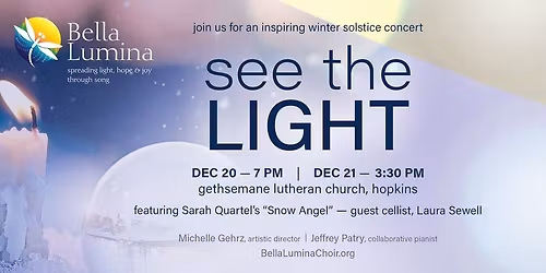 see the LIGHT ~ a winter solstice concert
