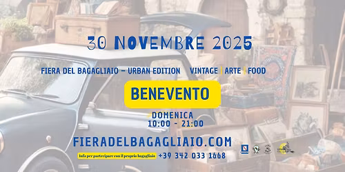 Fiera del Bagagliaio – Urban Edition Benevento
