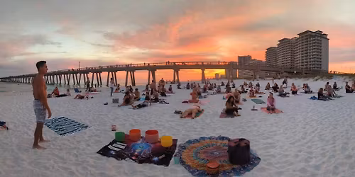 Full Moon Beach Yoga w\/ Navarre Beach Yoga Studio