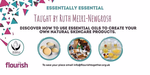 Learn to make your own natural skincare products with essential oils
