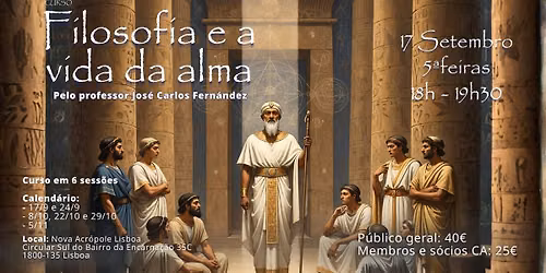 Curso | Filosofia e a vida da alma