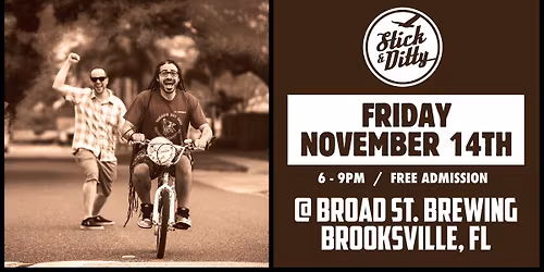 Stick & Ditty at Broad Street Brewing Co. (Brooksville, FL) - 11\/14\/25