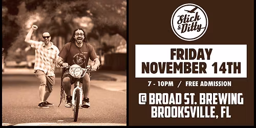 Stick & Ditty at Broad Street Brewing Co. (Brooksville, FL) - 11\/14\/25