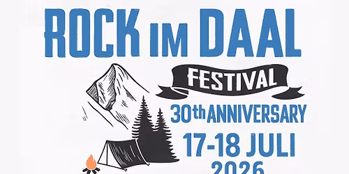 30 Jahre Jubil\u00e4umsausgabe Rock im Daal - 17.-18.07.2026