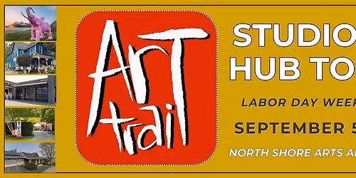Art Trail Studio & Hub Tour 2026 - Labor Day Weekend September 5 & 6