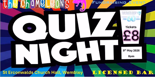 The Chameleons Annual Quiz Night