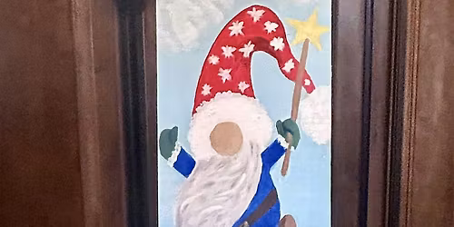 Happy Gnome Porch Leaner Paint Party