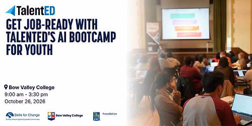 Get job-ready with Bow Valley College and TalentED's AI Bootcamp for Youth