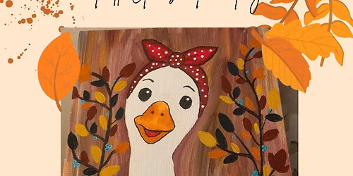 Fall Goose Painting 