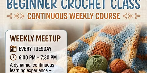 Beginner Crochet Class / Clase de Crochet Para Principiantes