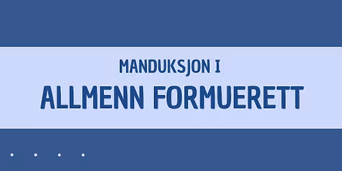 Manduksjon i allmenn formuerett