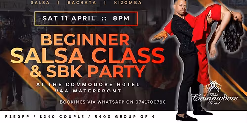 Beginner Salsa Class & Party - Saturday 11 April 8pm