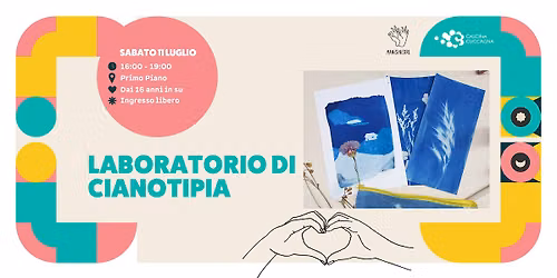 Laboratorio di Cianotipia