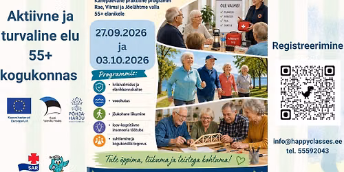 Aktiivne ja turvaline elu 55+ kogukonnas