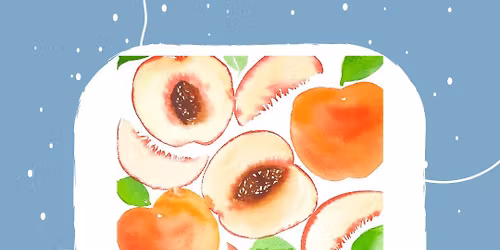 Watercolor Workshop: Peaches! $42