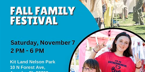 Kids Markets at Fall Family Festival