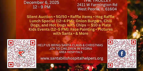 Santa Bill's Hospital Helpers Christmas Fundraiser 