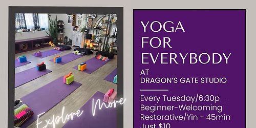 Yoga for EveryBody - Tuesdays