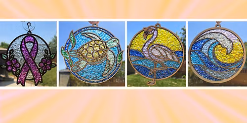 Crushed Glass Suncatcher Workshop
